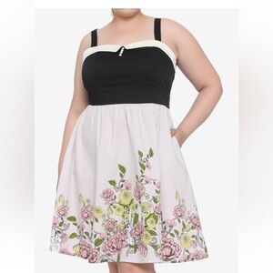 Her Universe Disney Sleeping Beauty floral retro sleeveless dress size 3X